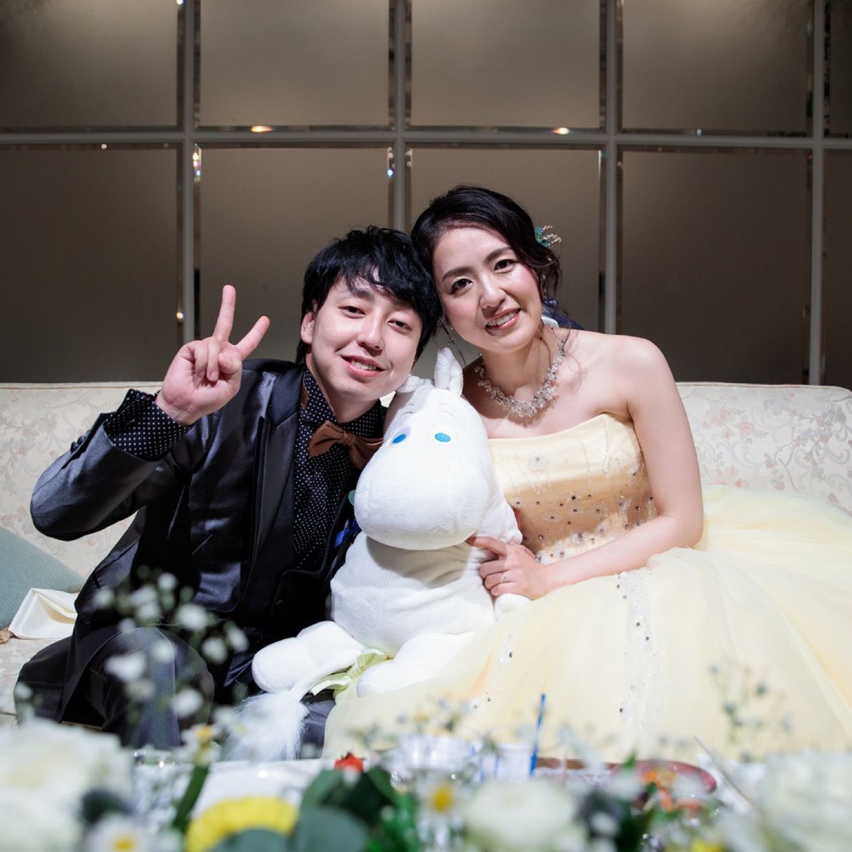 披露宴パーティのカバー写真