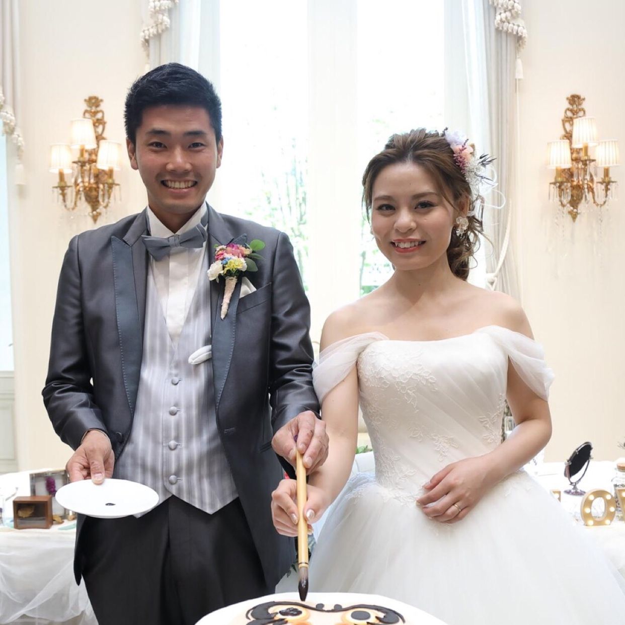 披露宴パーティのカバー写真