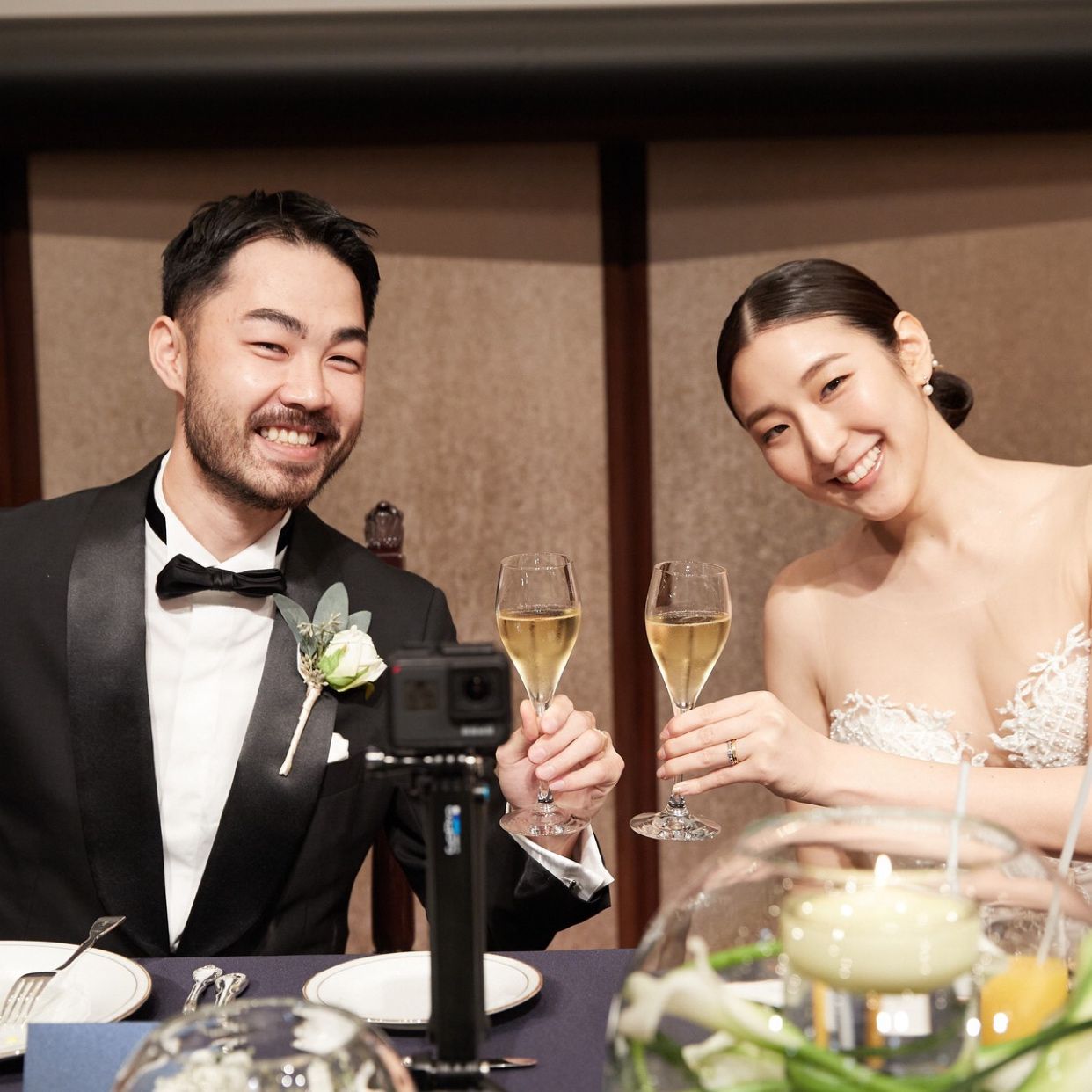 披露宴パーティのカバー写真