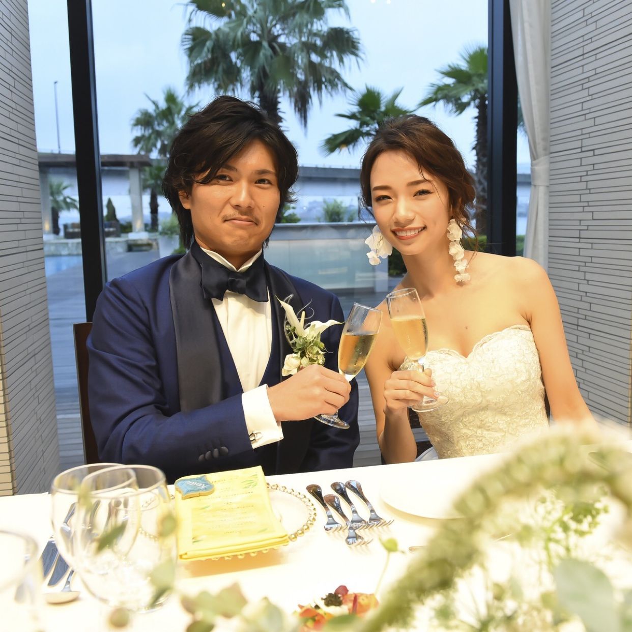 披露宴パーティのカバー写真