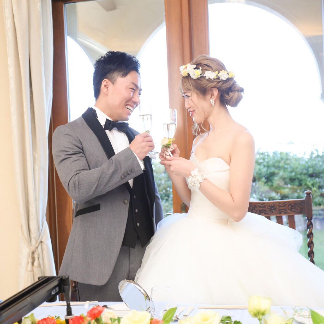 披露宴パーティのカバー写真