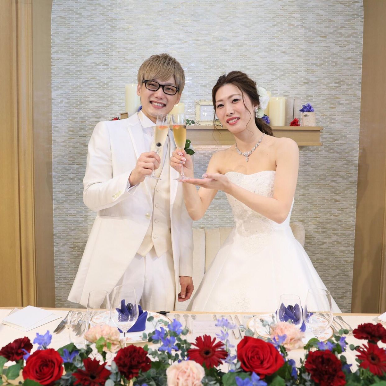 披露宴パーティのカバー写真