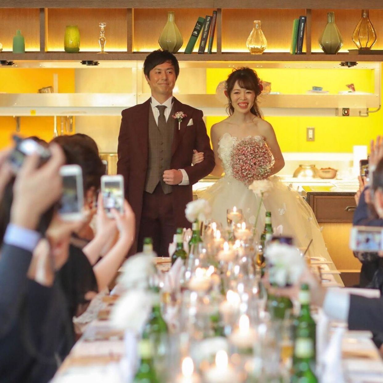 披露宴パーティのカバー写真