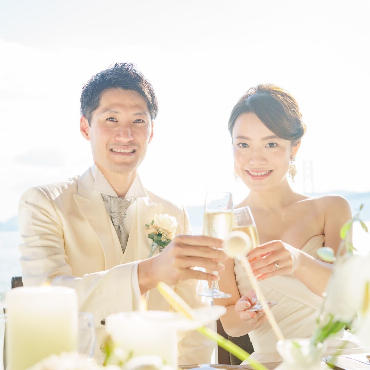 披露宴パーティのカバー写真