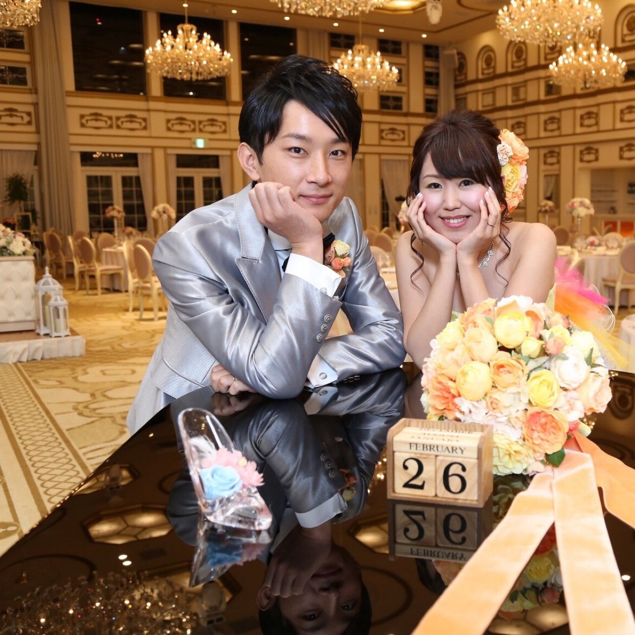 披露宴パーティのカバー写真