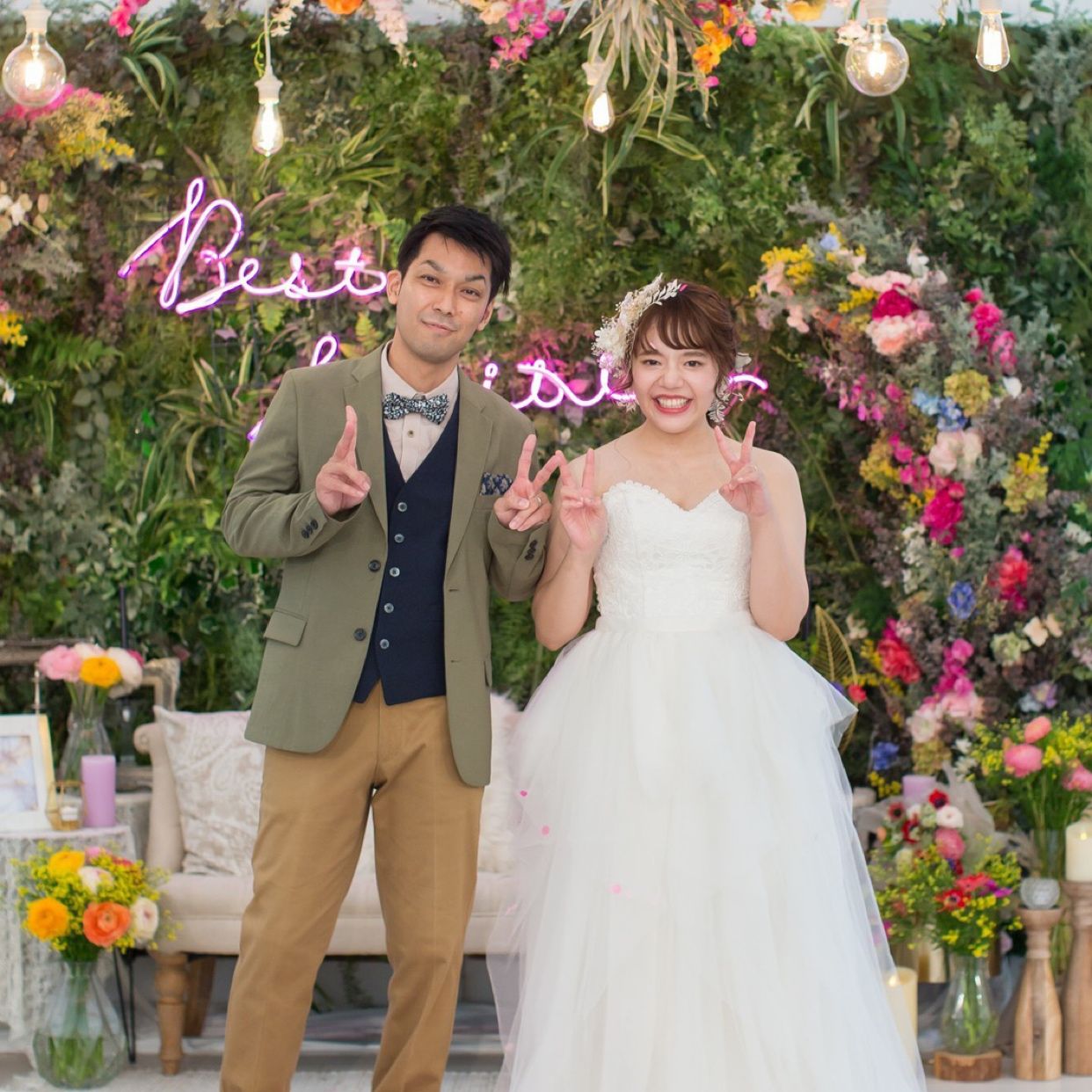 披露宴パーティのカバー写真