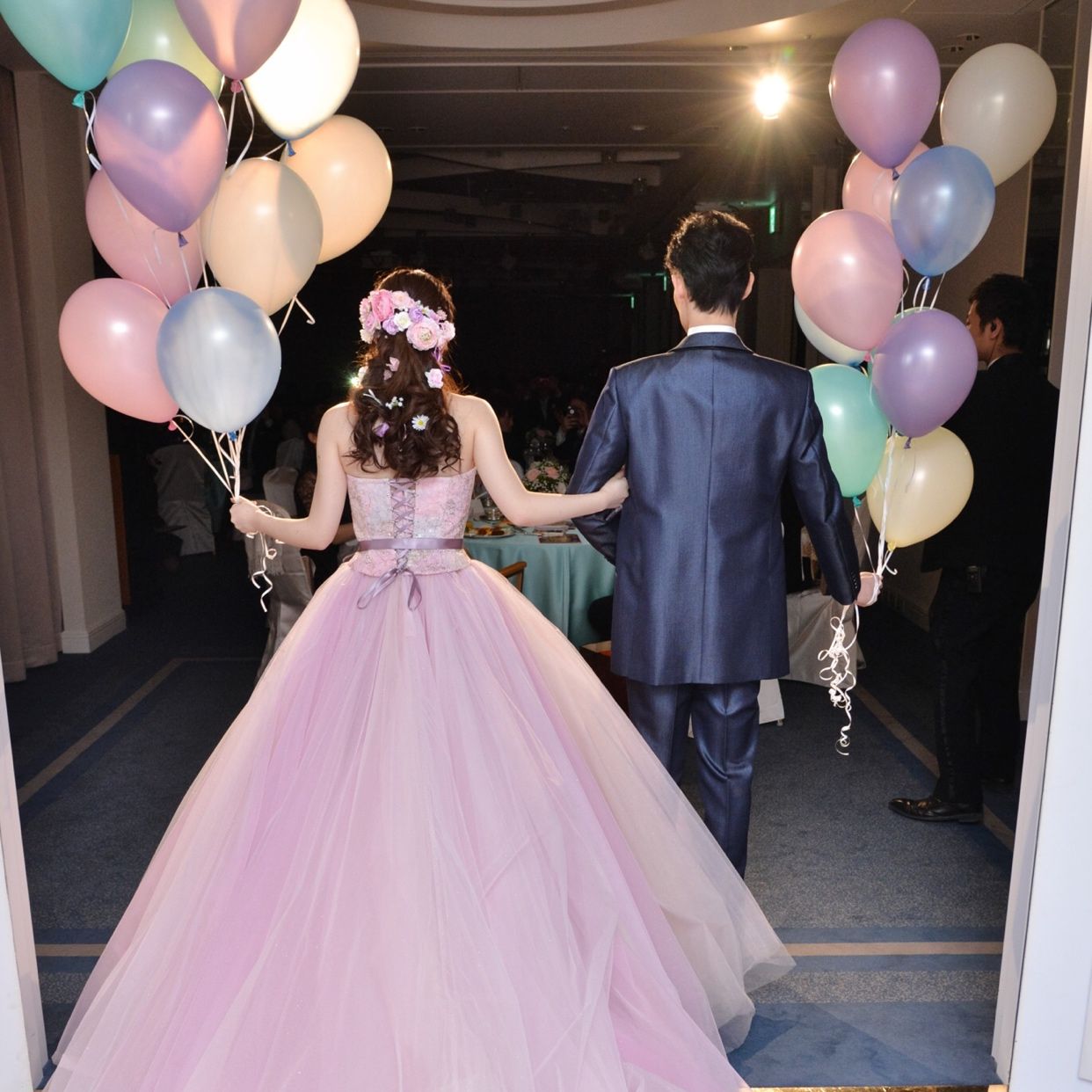 披露宴パーティのカバー写真