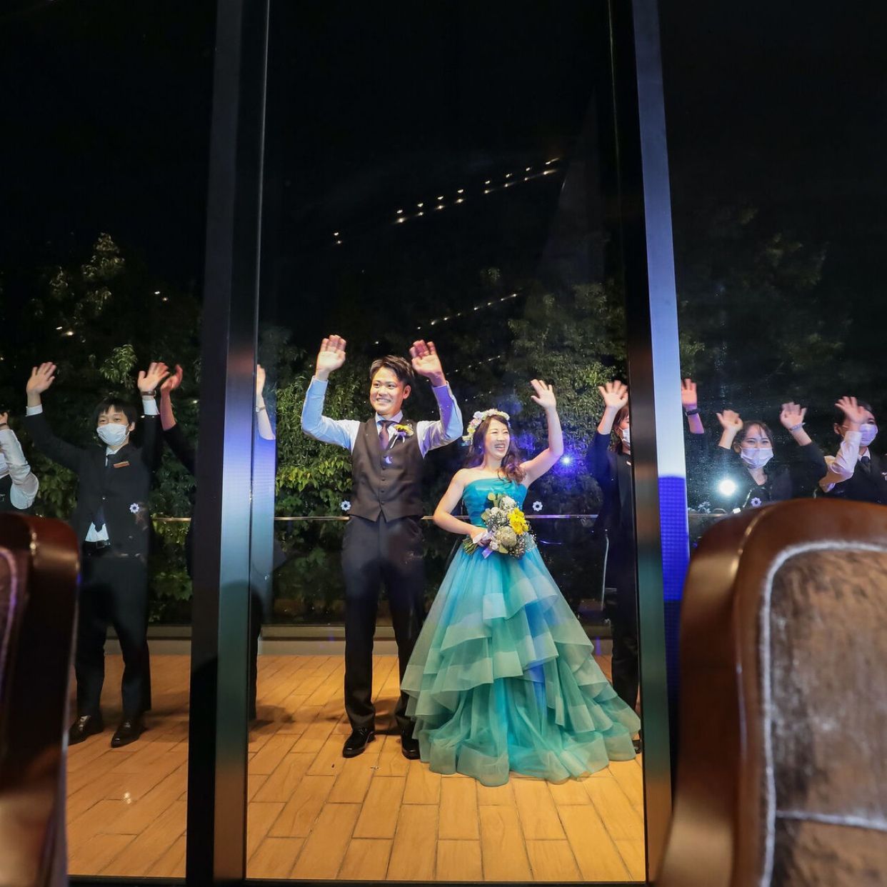 披露宴パーティのカバー写真