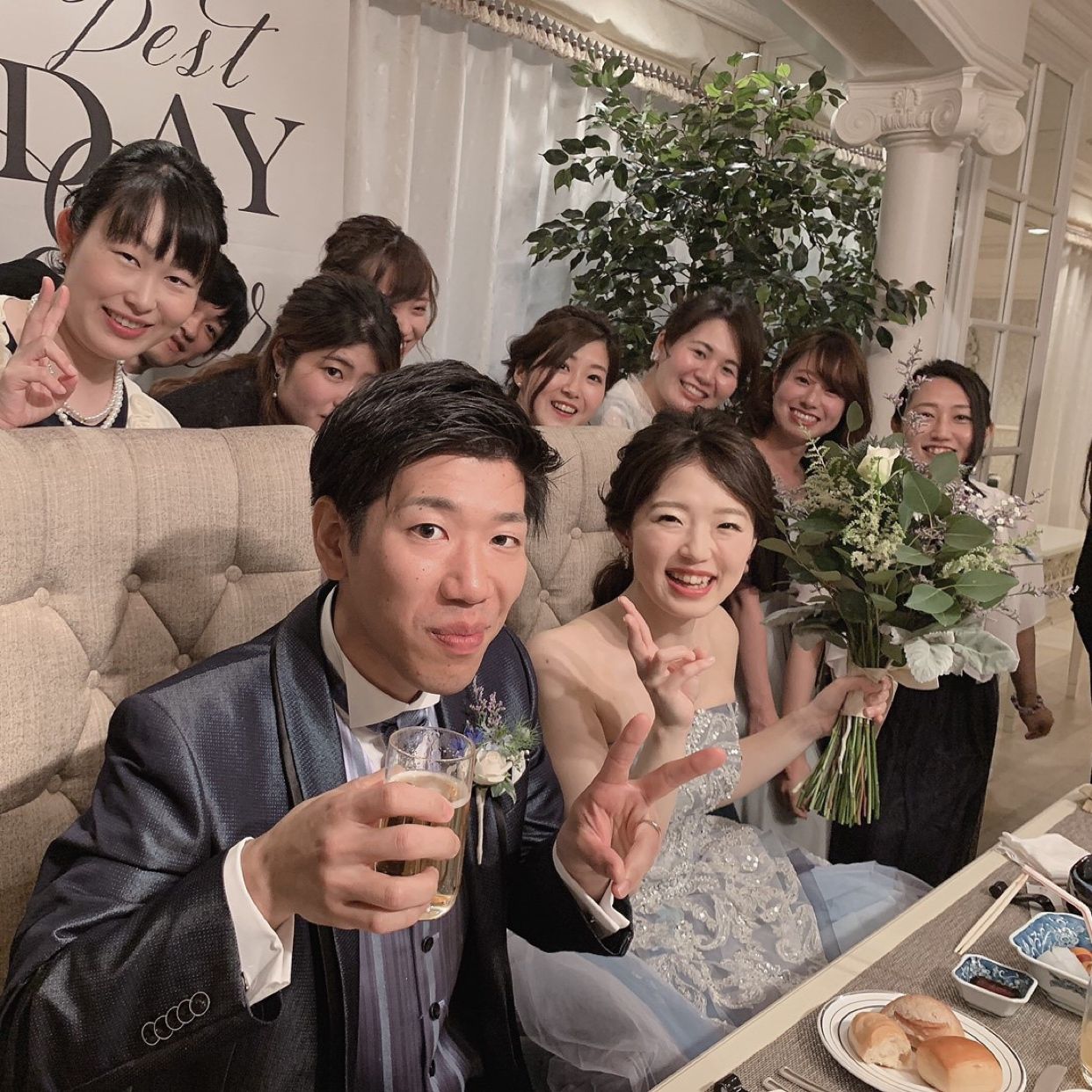 披露宴パーティのカバー写真