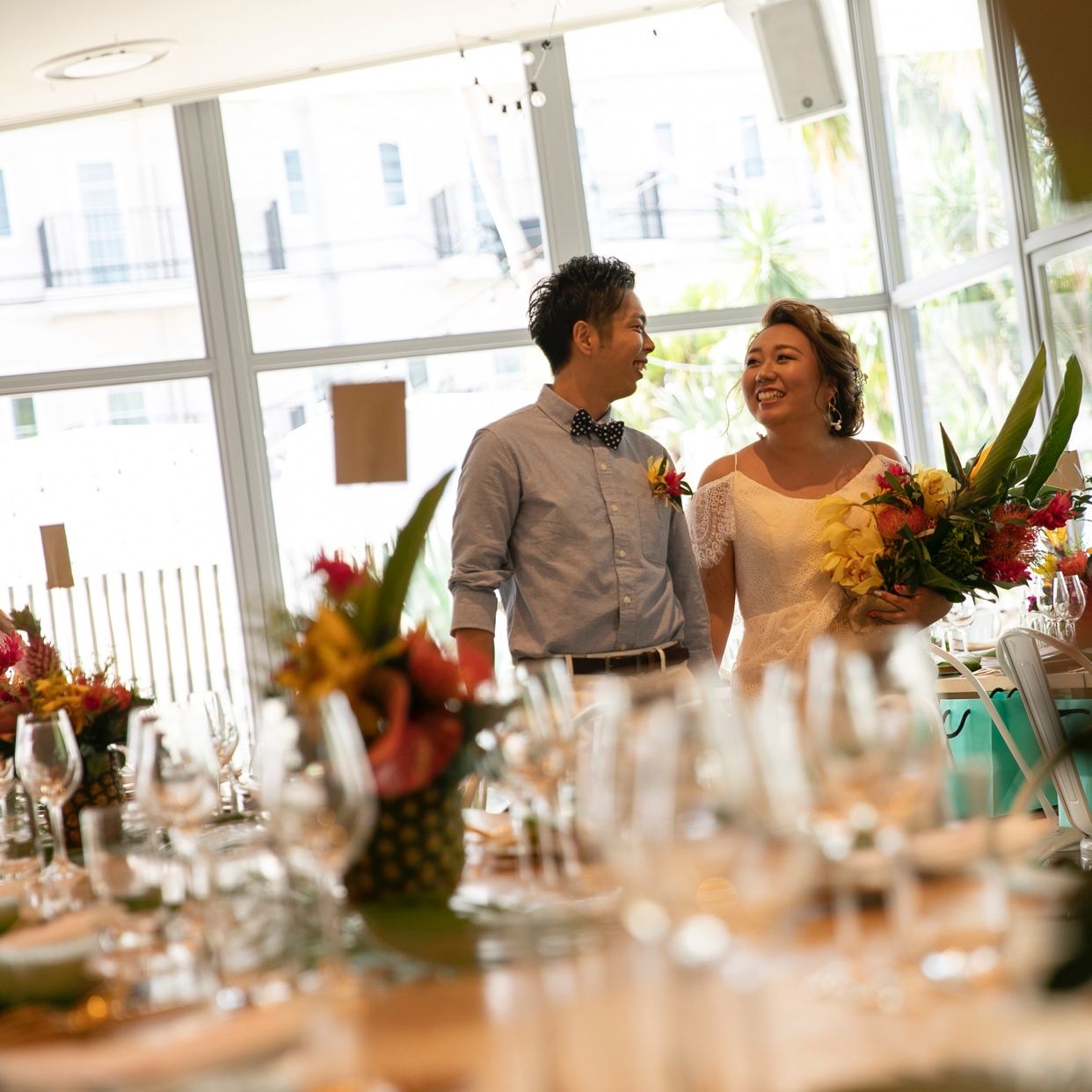 披露宴パーティのカバー写真