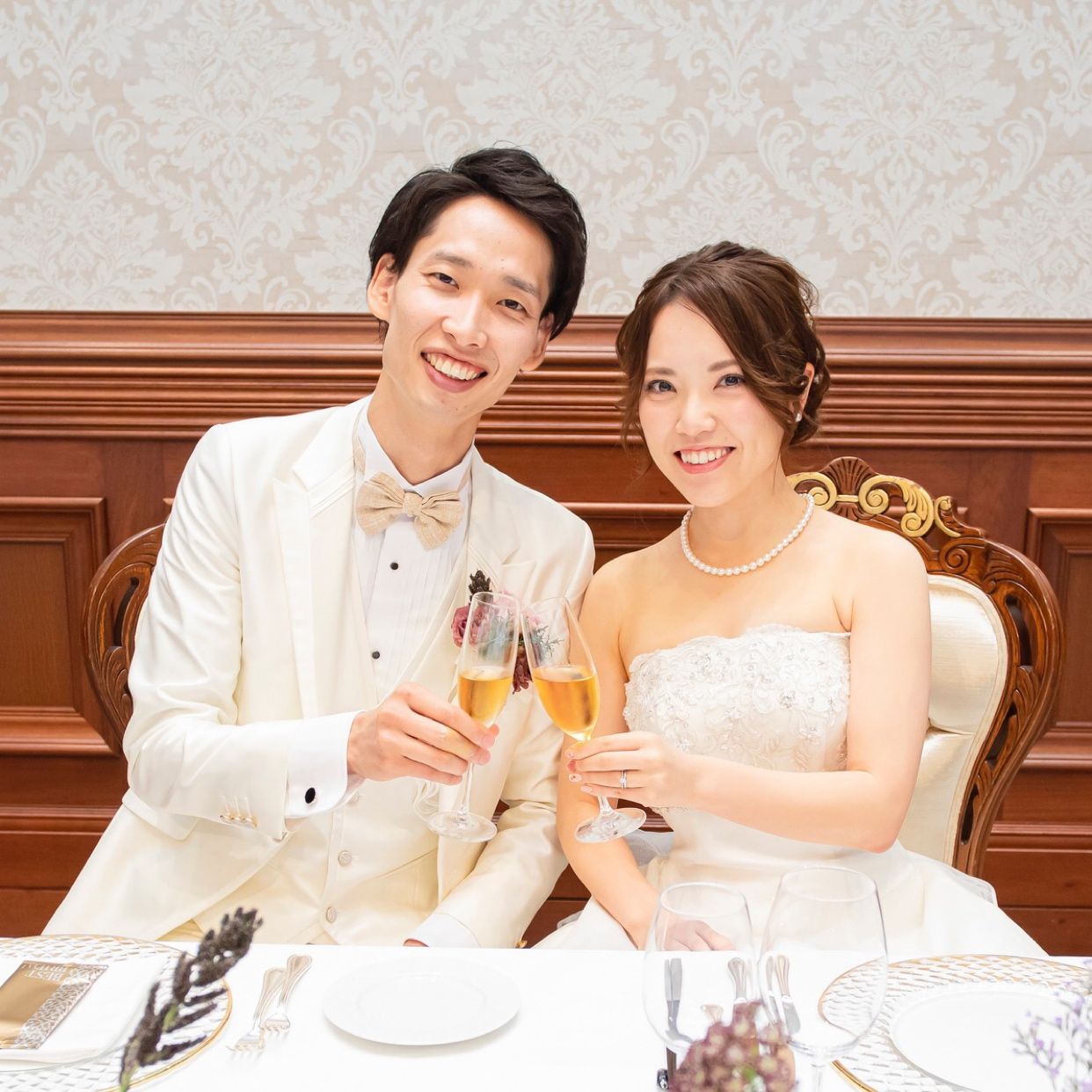 披露宴パーティのカバー写真