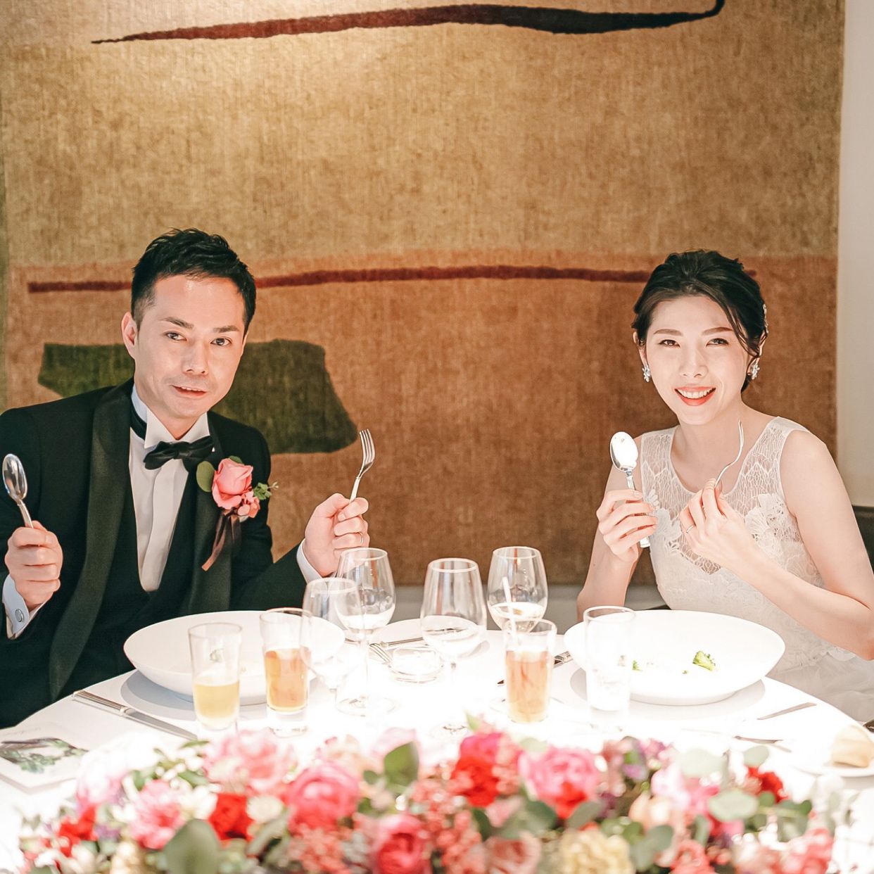 披露宴パーティのカバー写真