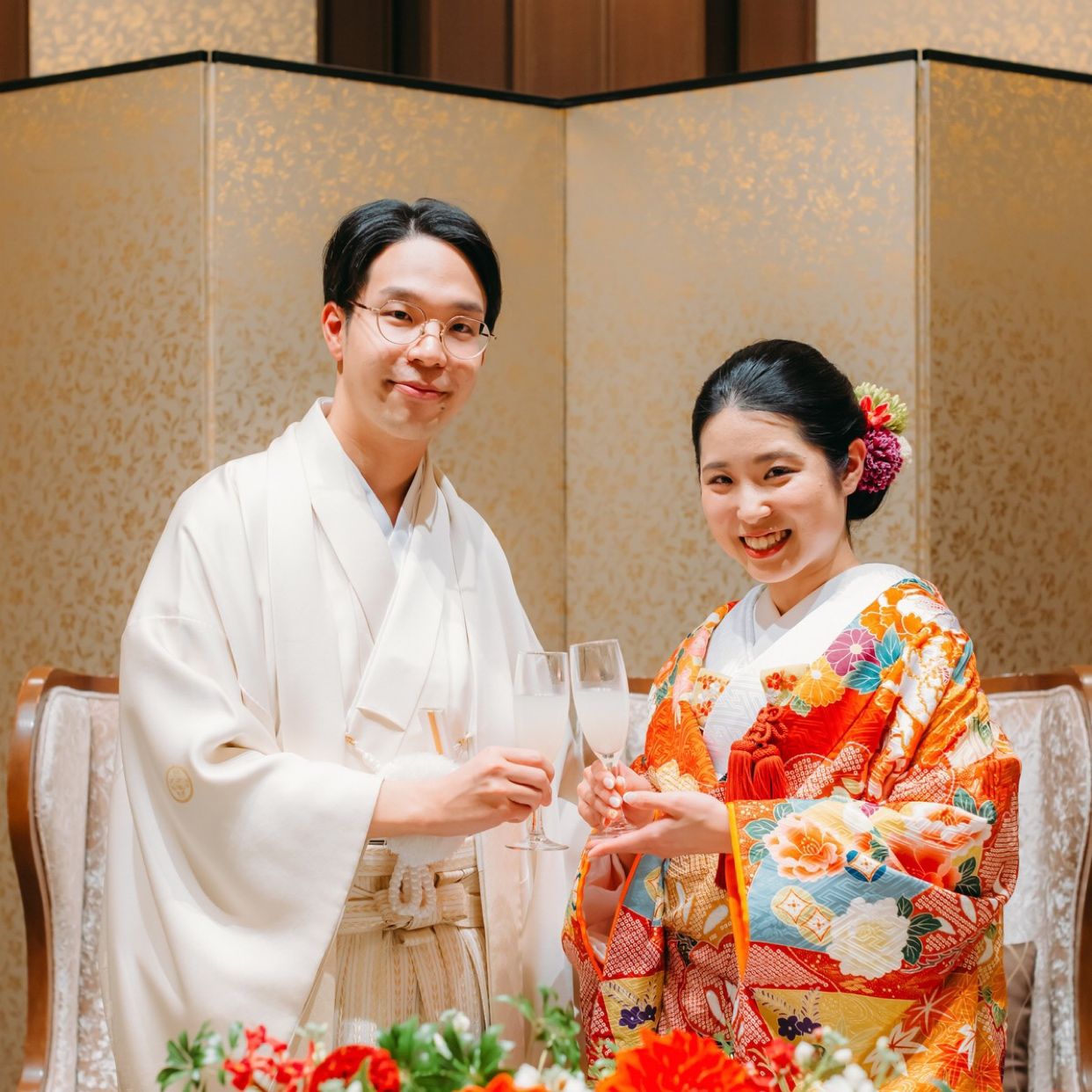 披露宴パーティのカバー写真