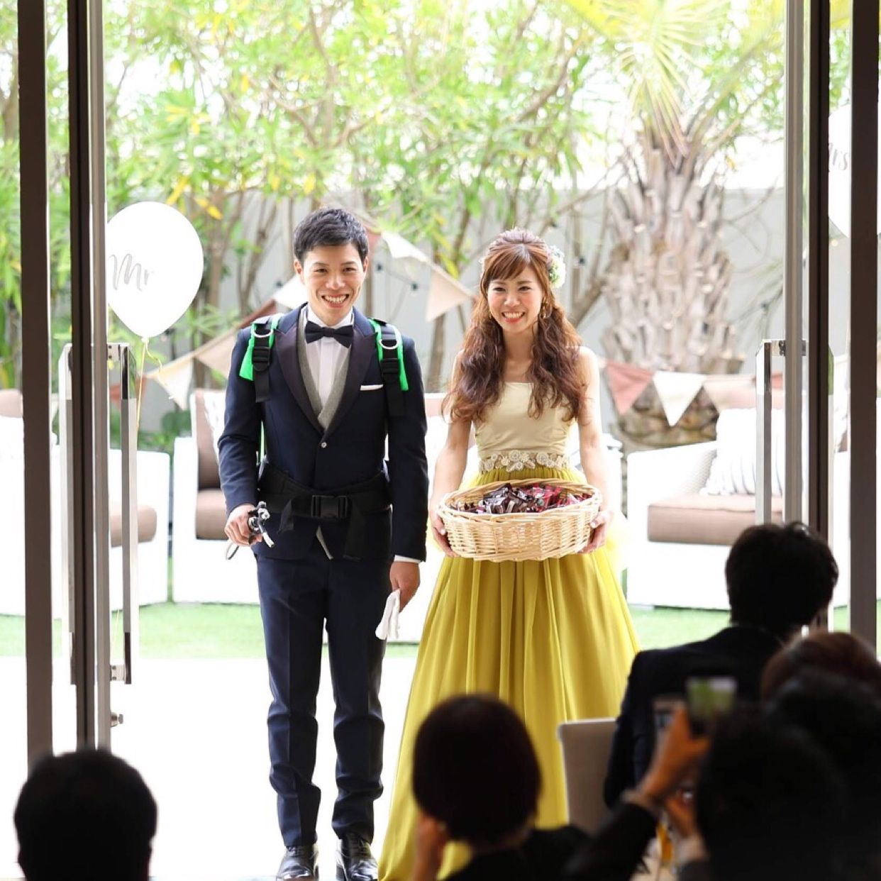 披露宴パーティのカバー写真