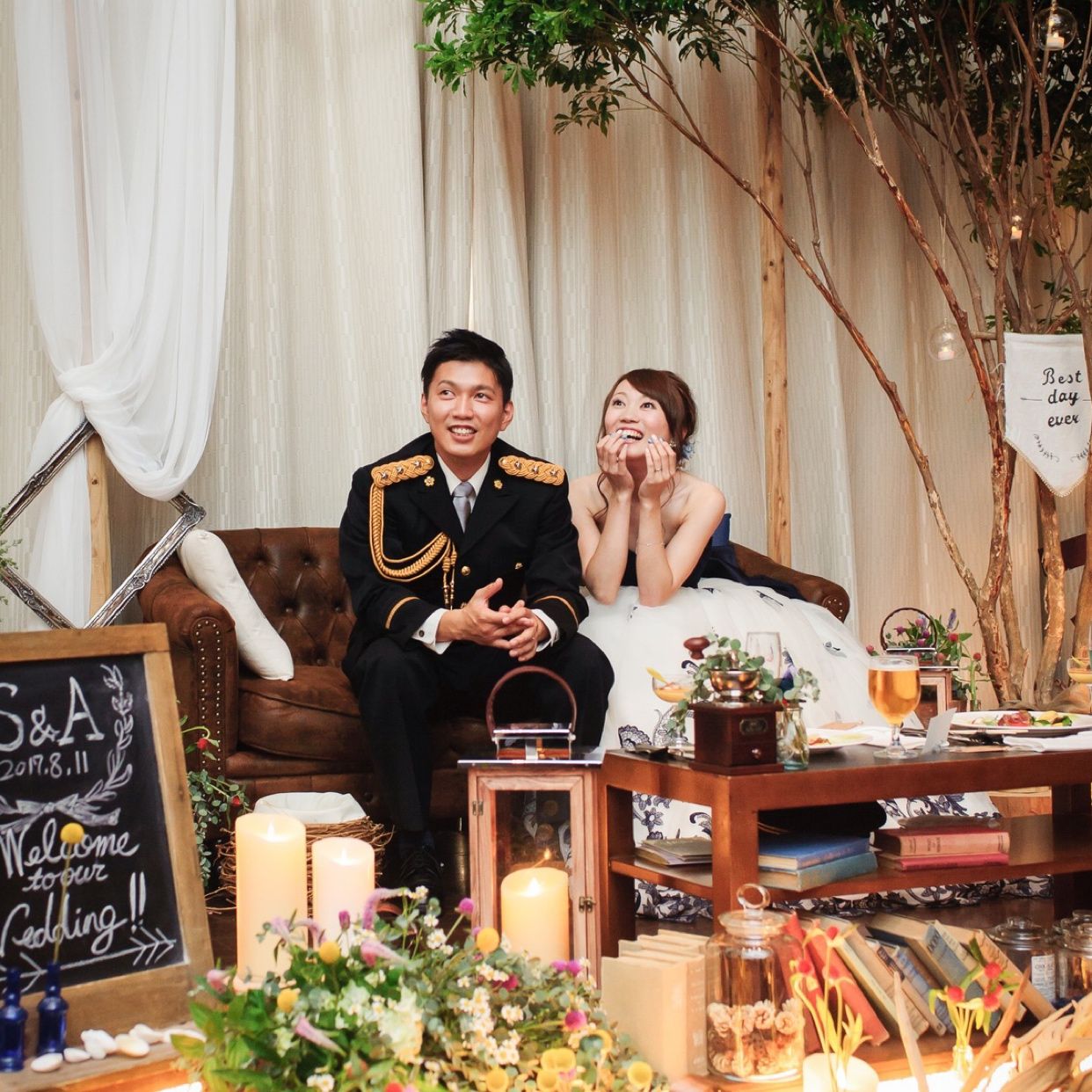 披露宴パーティのカバー写真