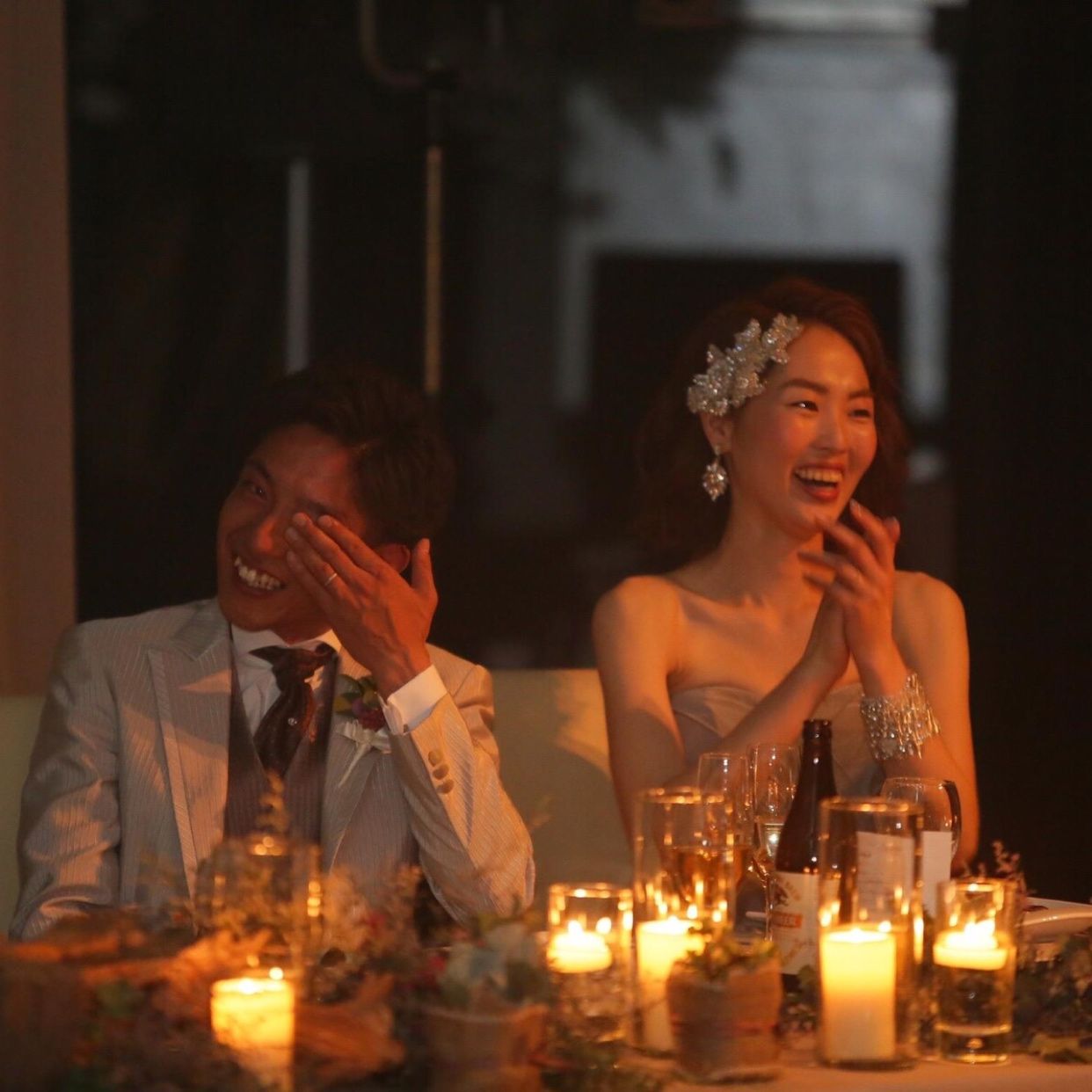 披露宴パーティのカバー写真