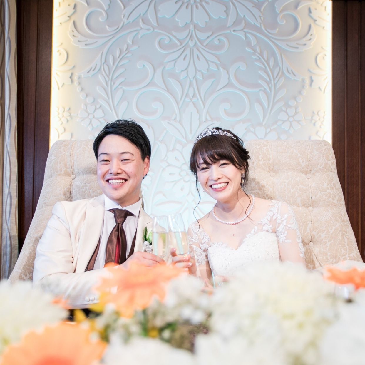 披露宴パーティのカバー写真