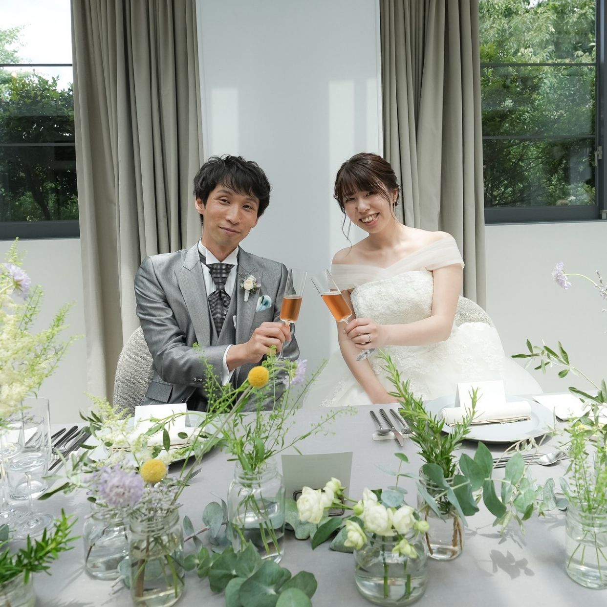 披露宴パーティのカバー写真