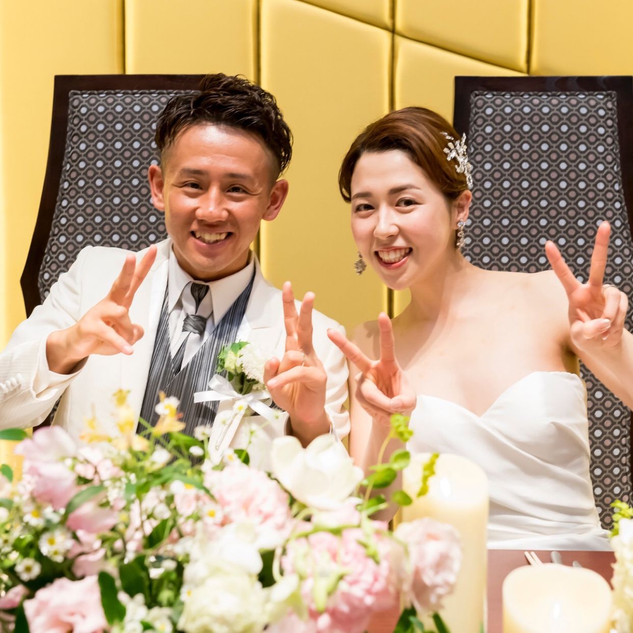 披露宴パーティのカバー写真