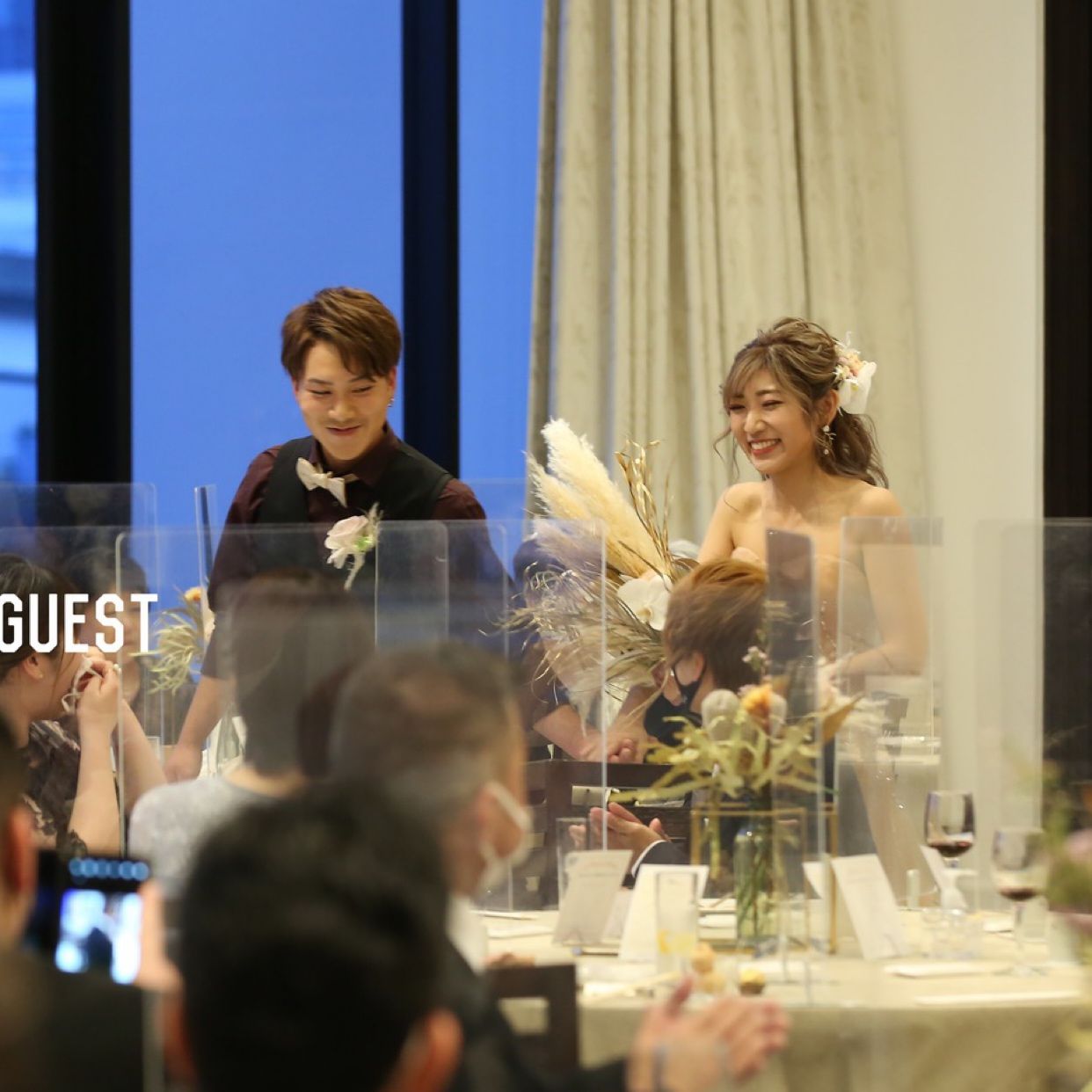 披露宴パーティのカバー写真