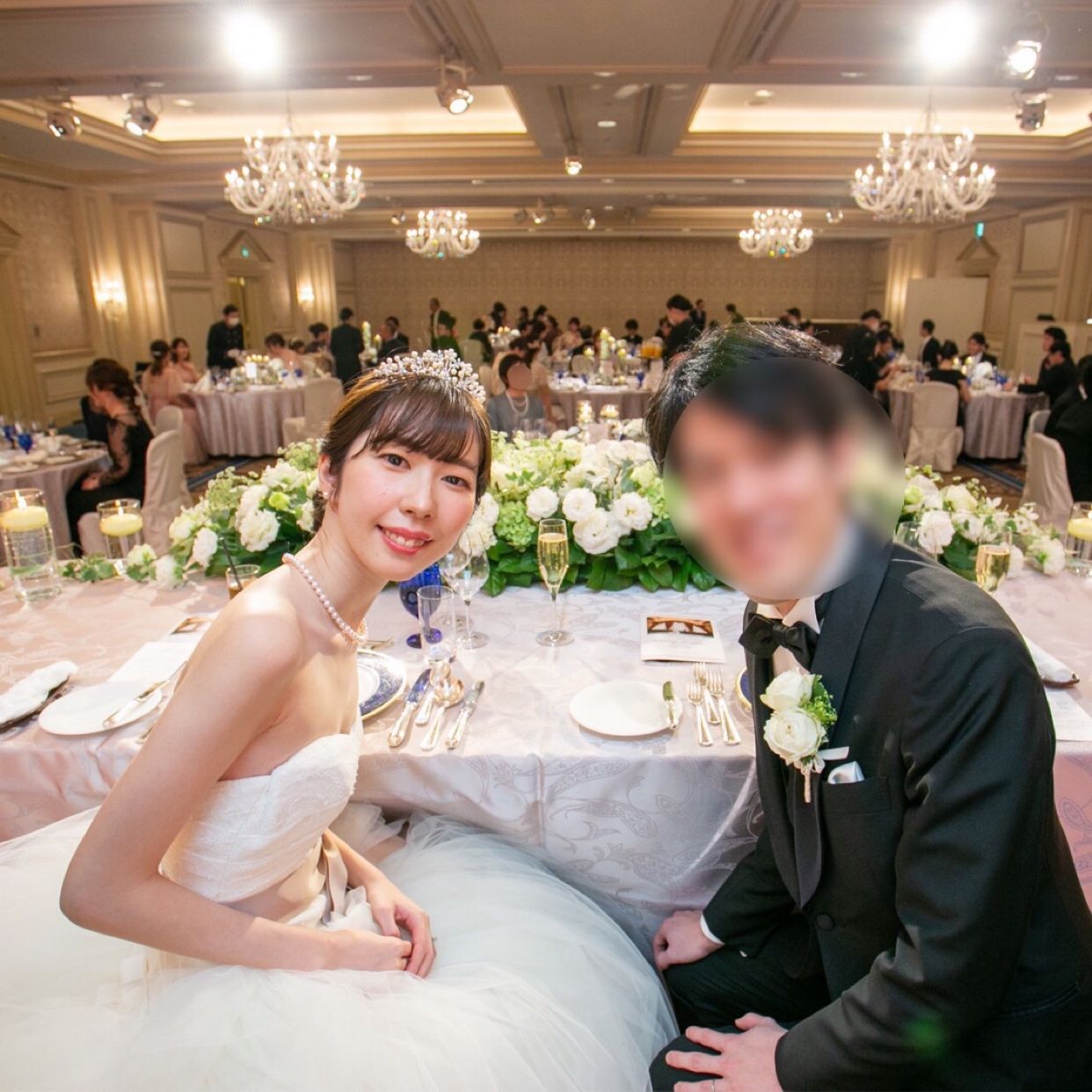 披露宴パーティのカバー写真