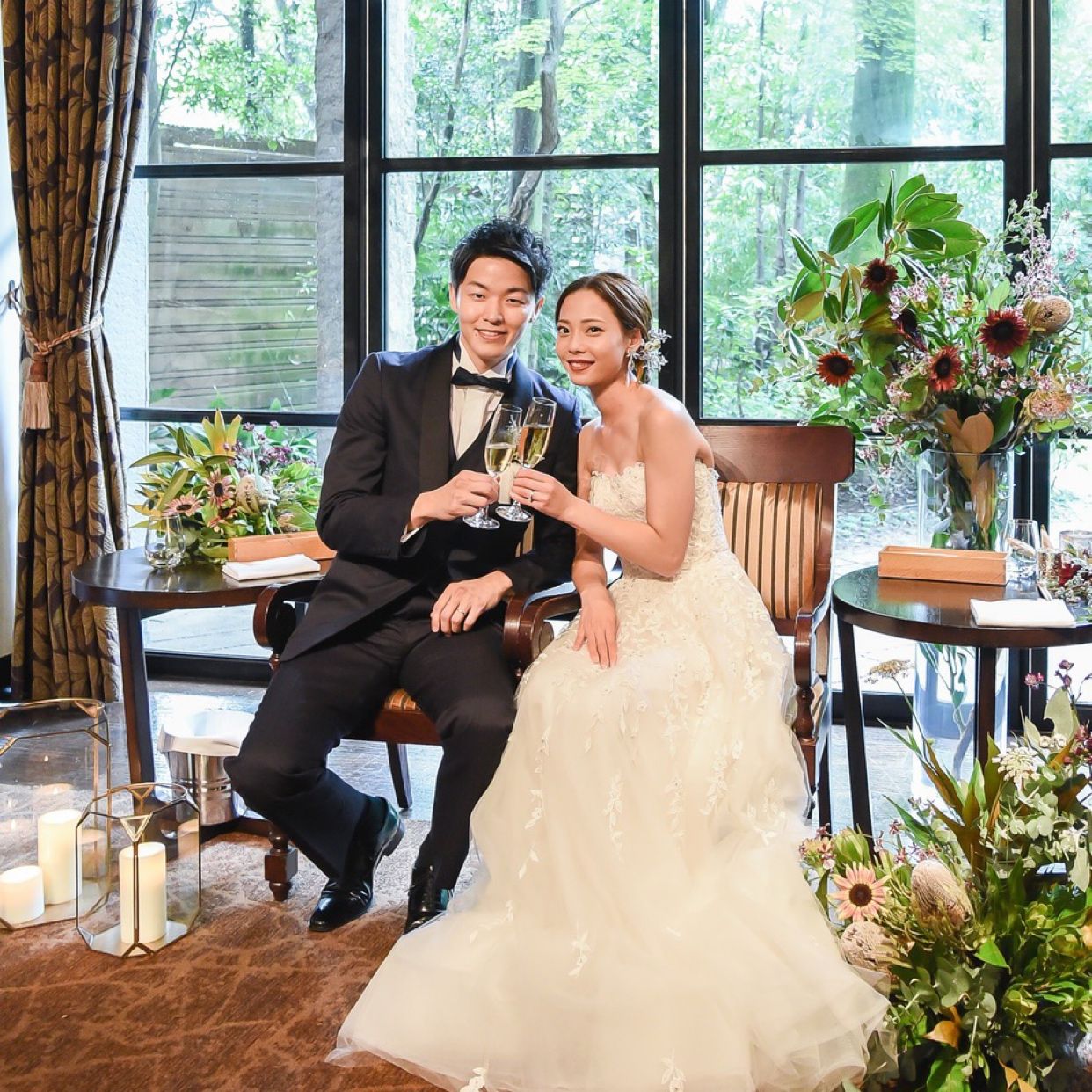 披露宴パーティのカバー写真