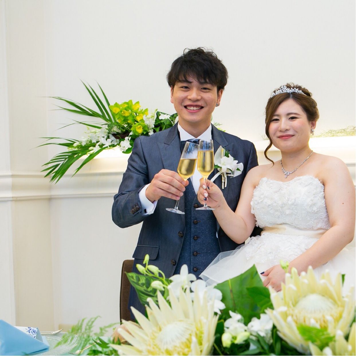 披露宴パーティのカバー写真