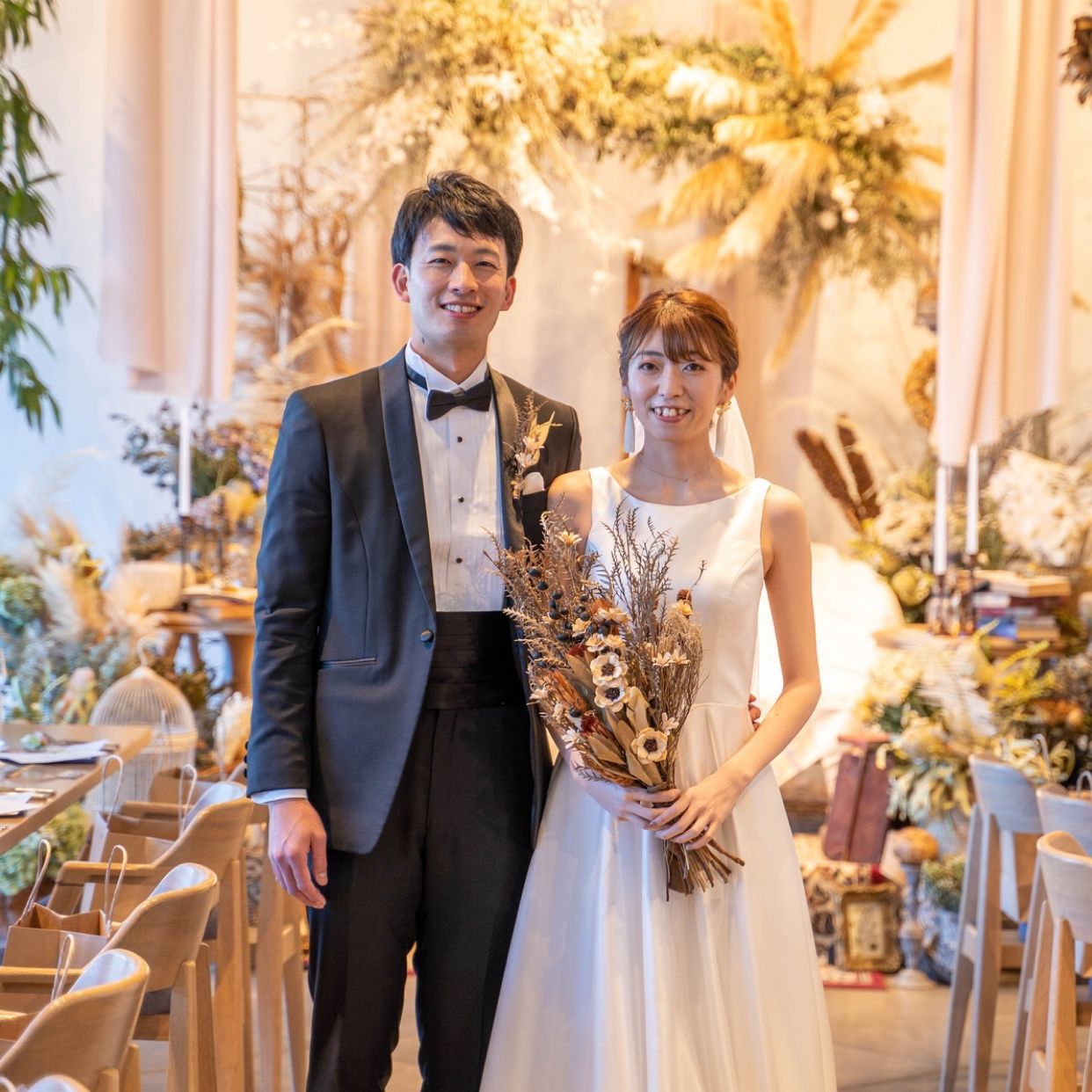 披露宴パーティのカバー写真