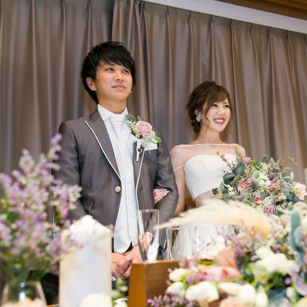 披露宴パーティのカバー写真