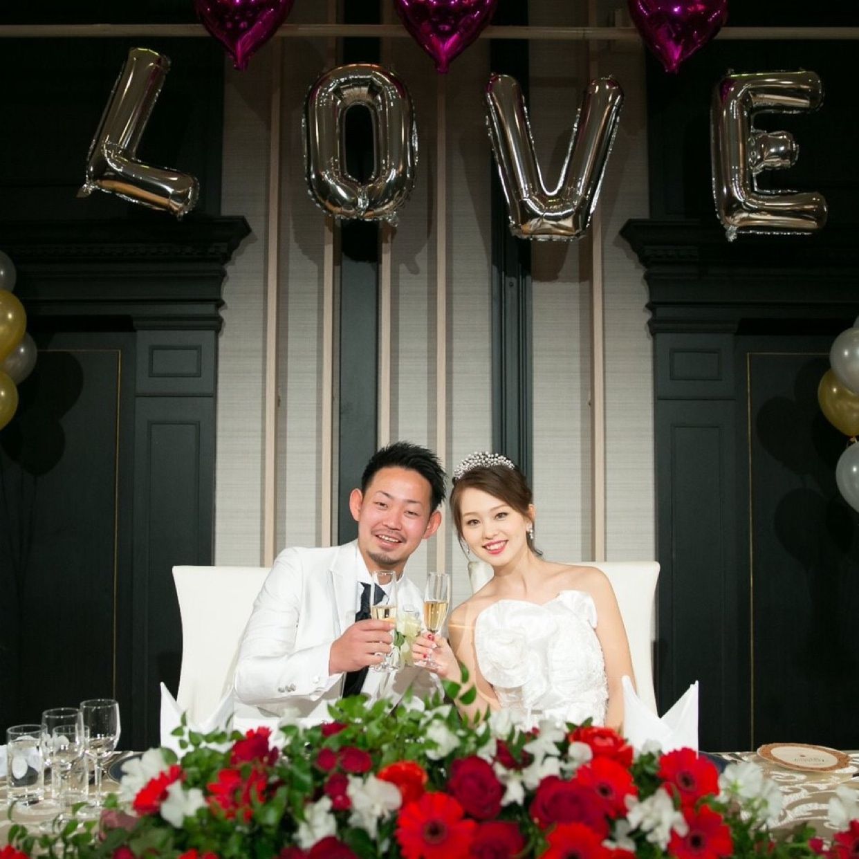 披露宴パーティのカバー写真