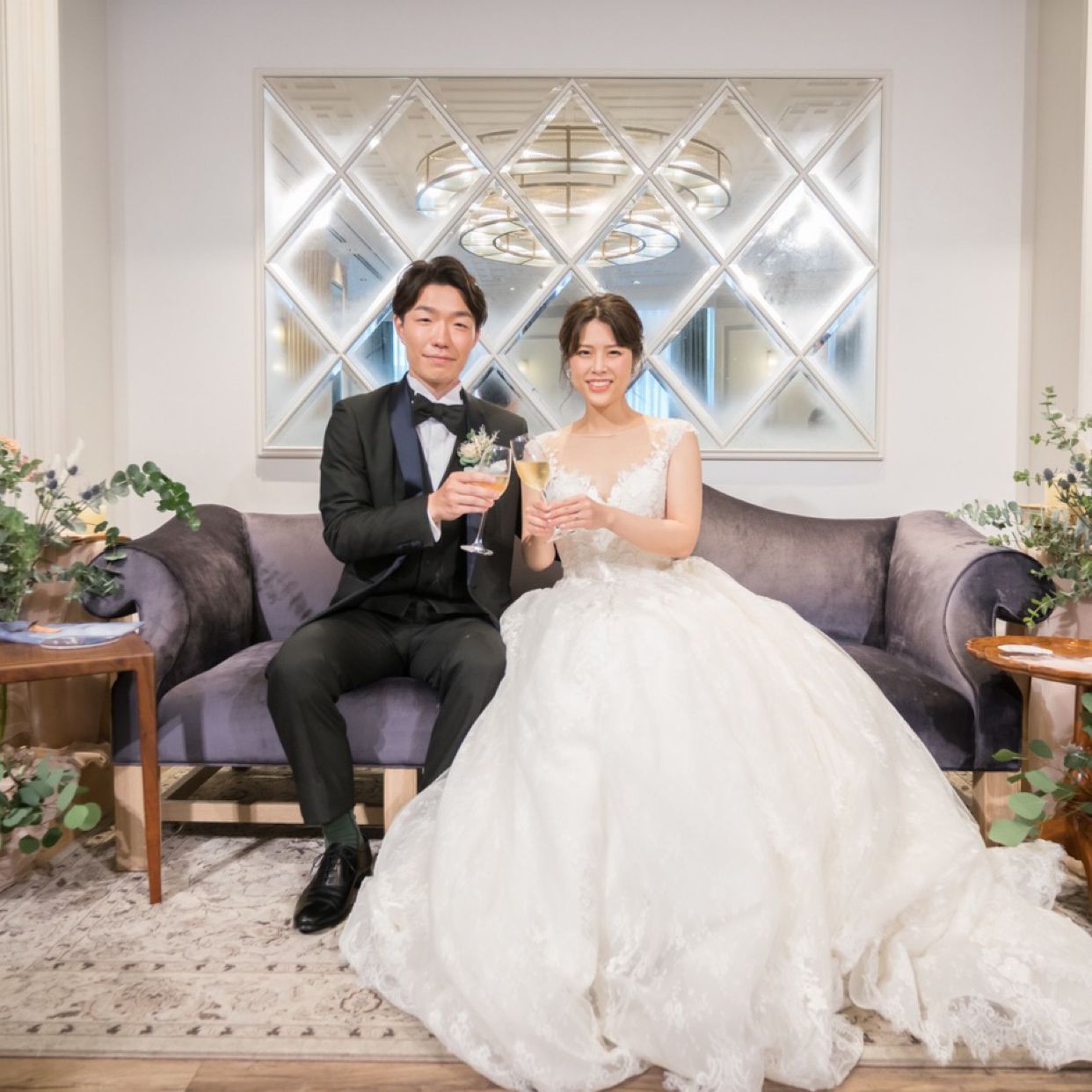 披露宴パーティのカバー写真