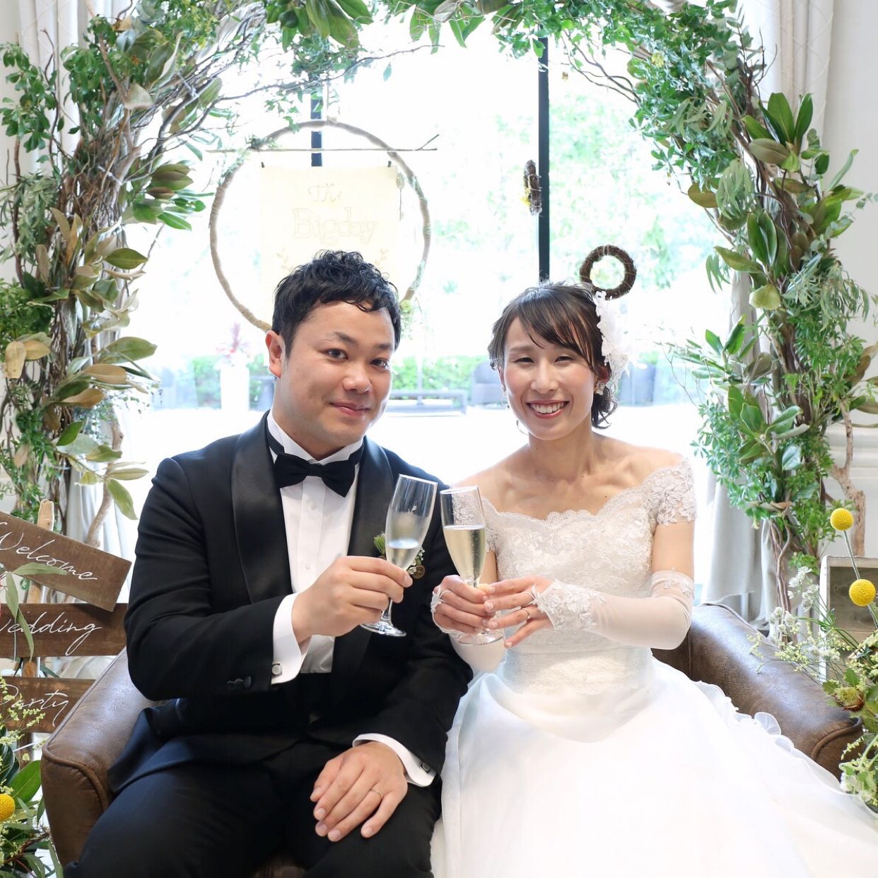 披露宴パーティのカバー写真