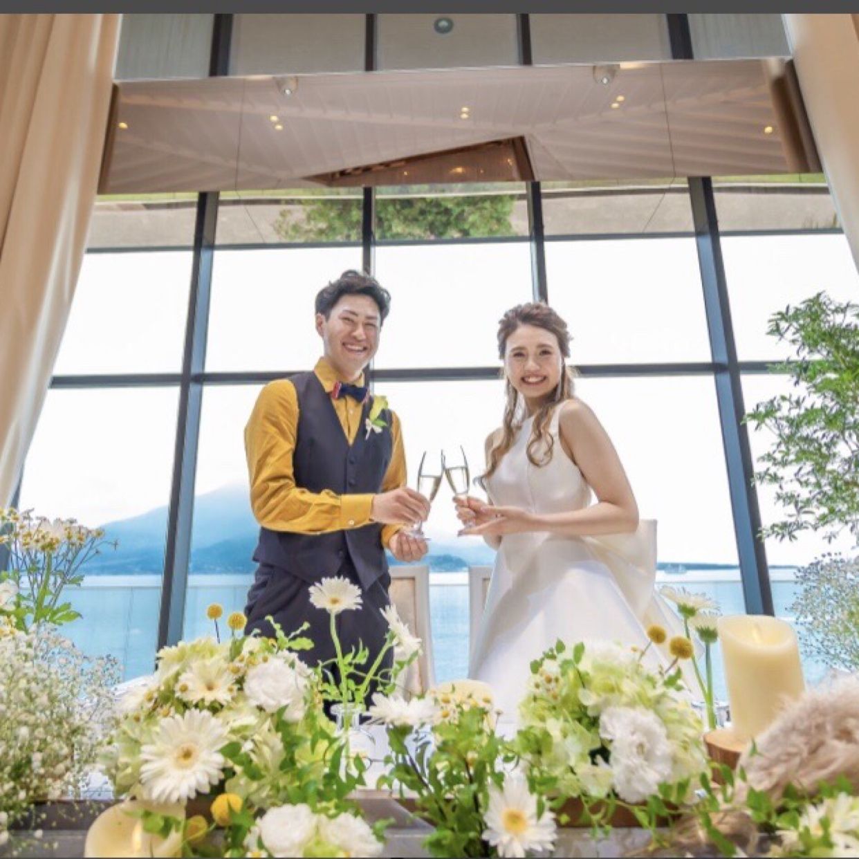 披露宴パーティのカバー写真