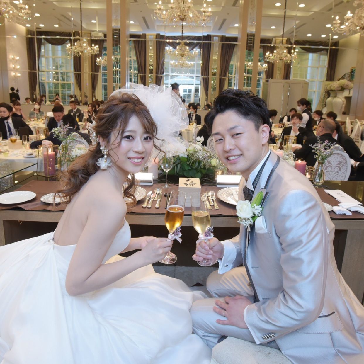 披露宴パーティのカバー写真