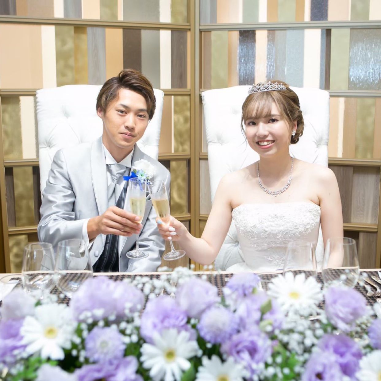 披露宴パーティのカバー写真