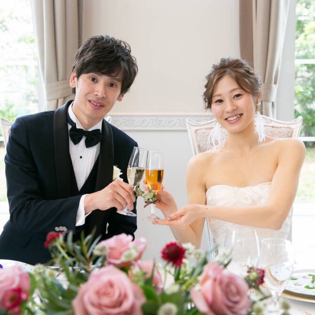 披露宴パーティのカバー写真