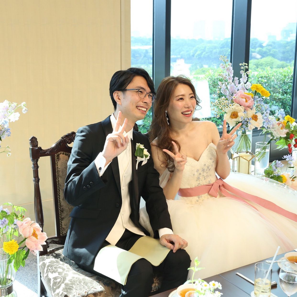 披露宴パーティのカバー写真