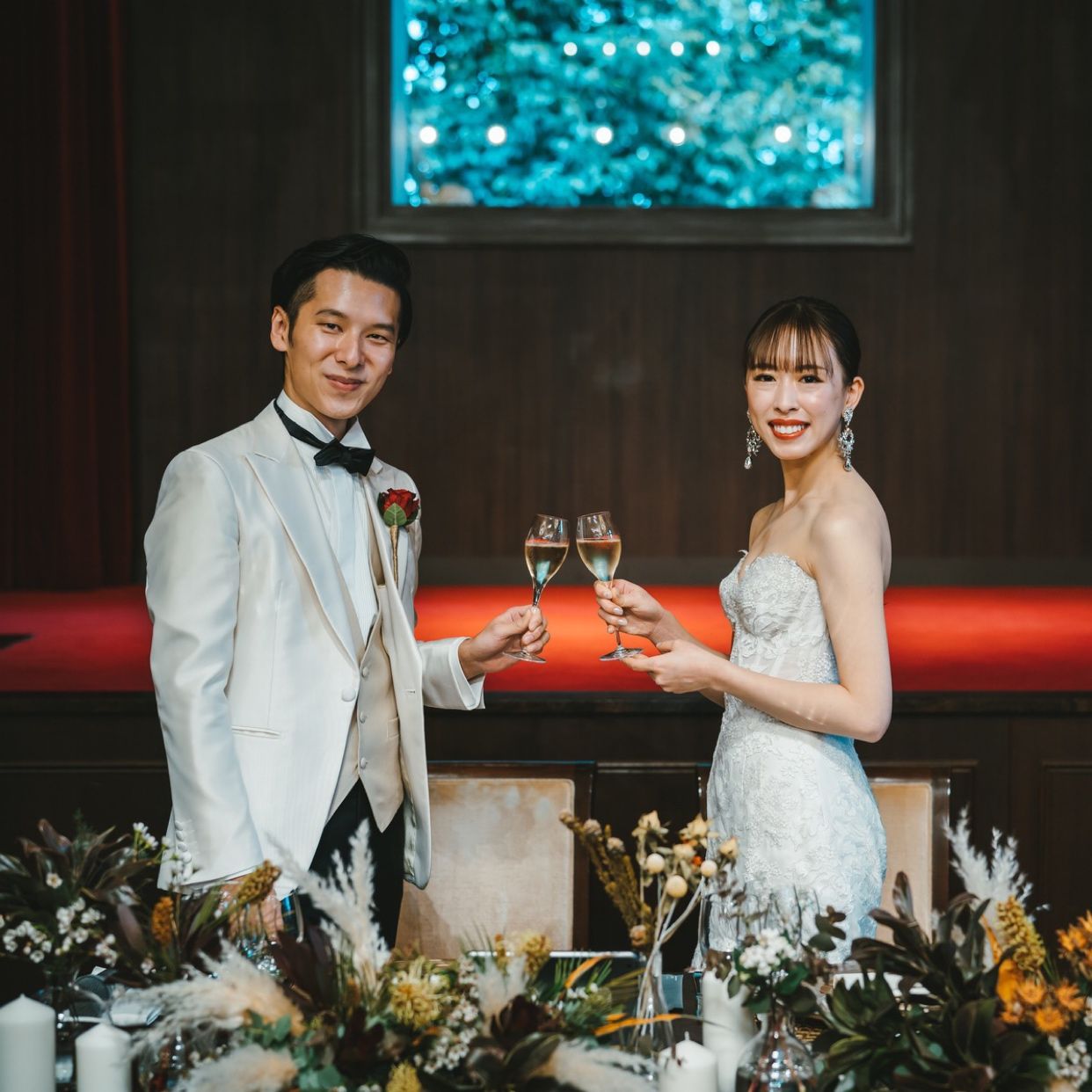 披露宴パーティのカバー写真