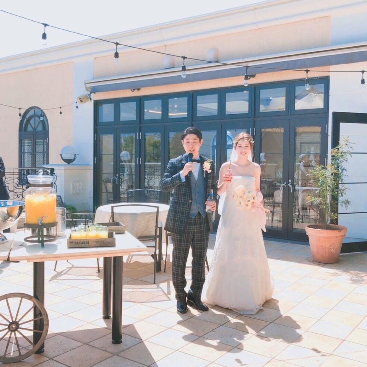 披露宴パーティのカバー写真