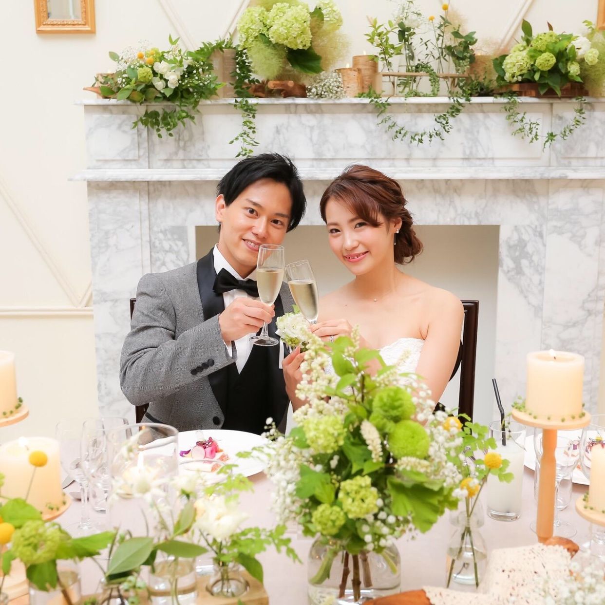 披露宴パーティのカバー写真