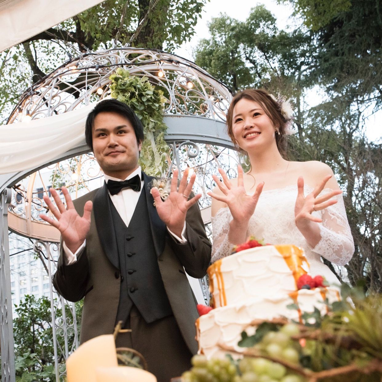 披露宴パーティのカバー写真