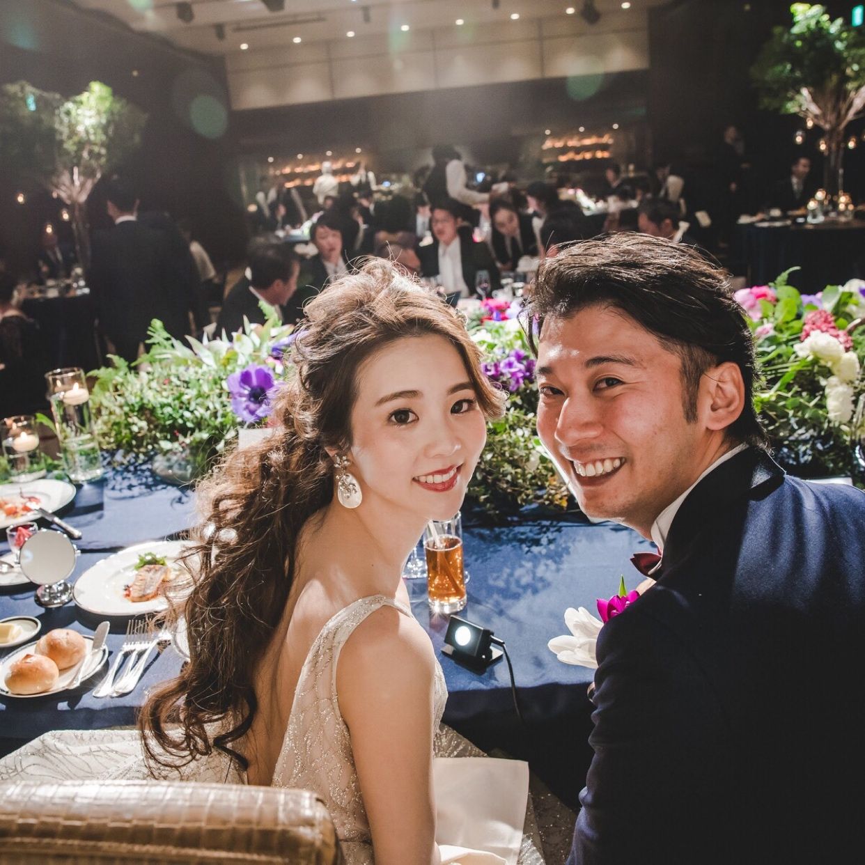 披露宴パーティのカバー写真