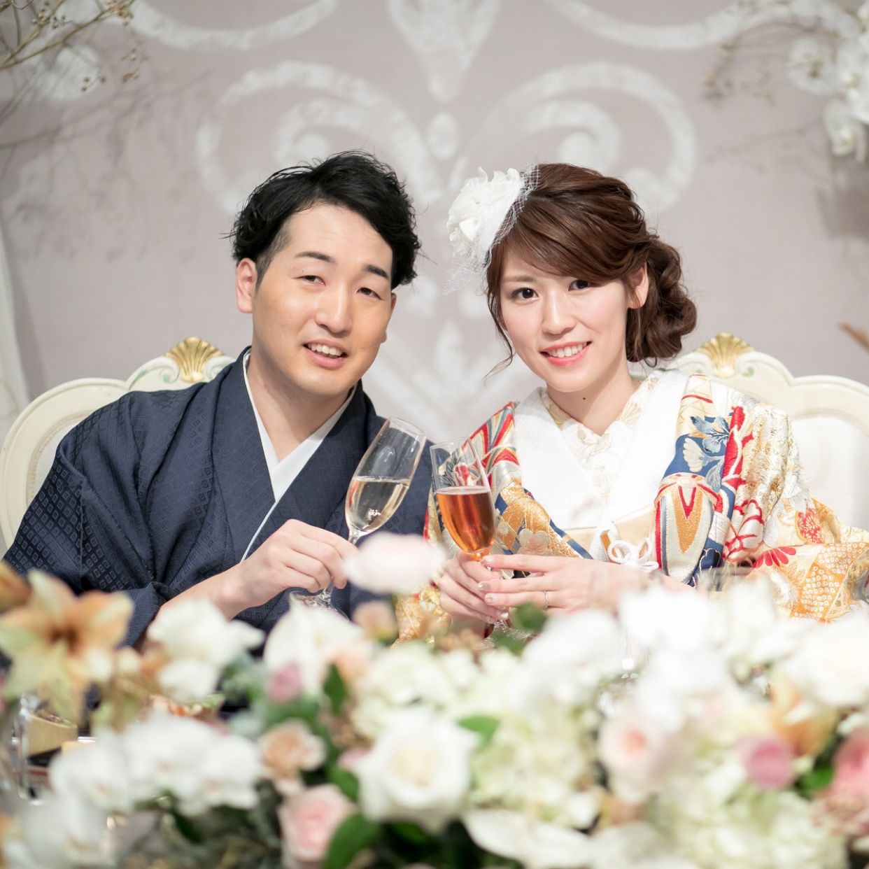 披露宴パーティのカバー写真