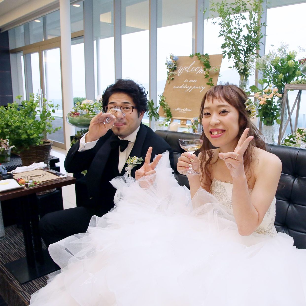 披露宴パーティのカバー写真