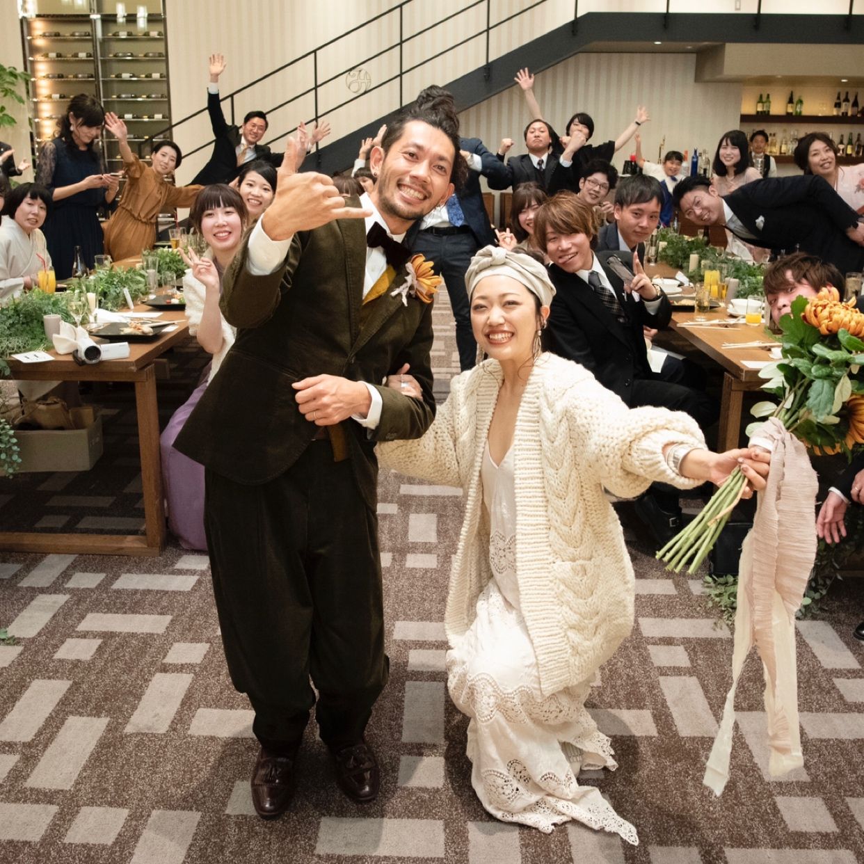 披露宴パーティのカバー写真