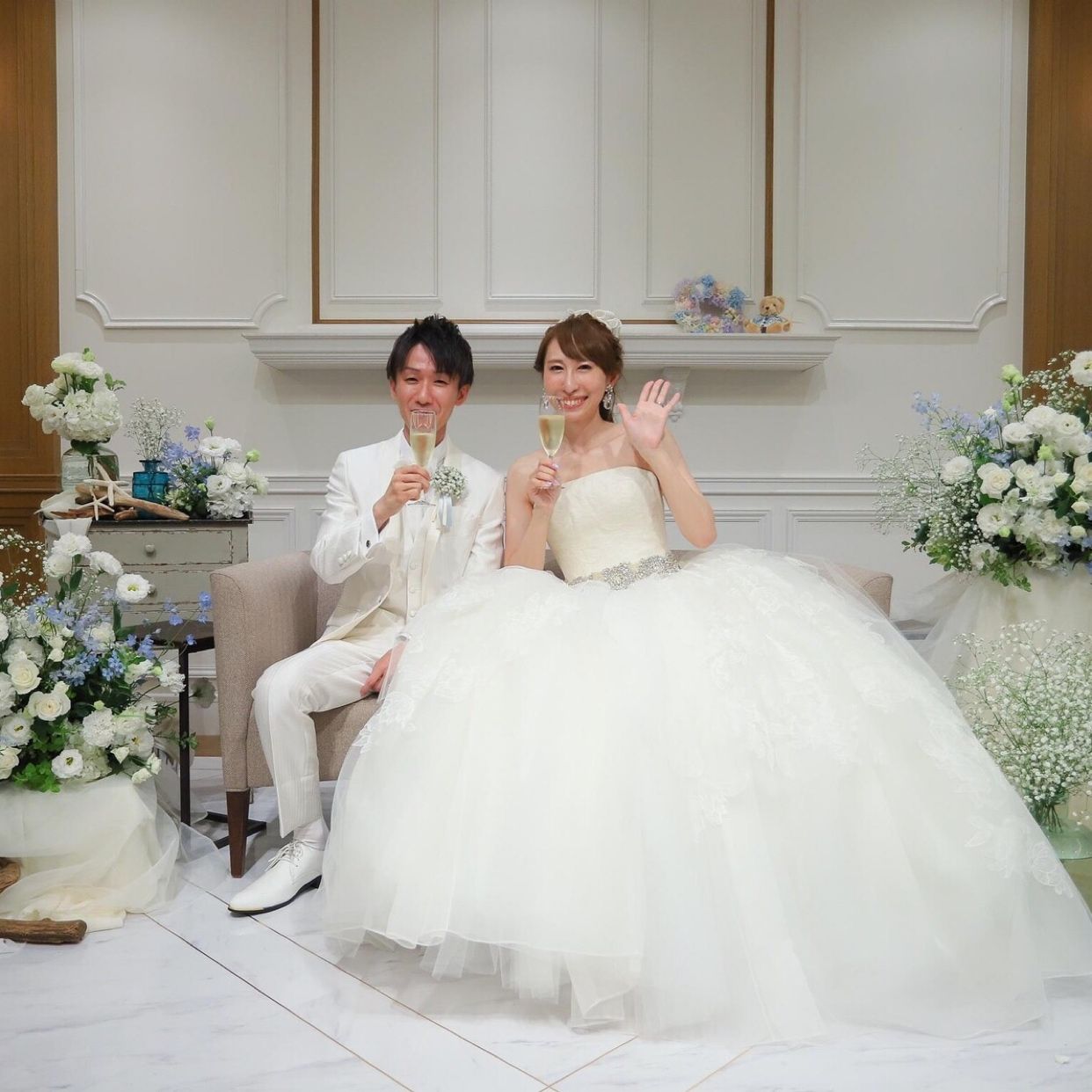 披露宴パーティのカバー写真