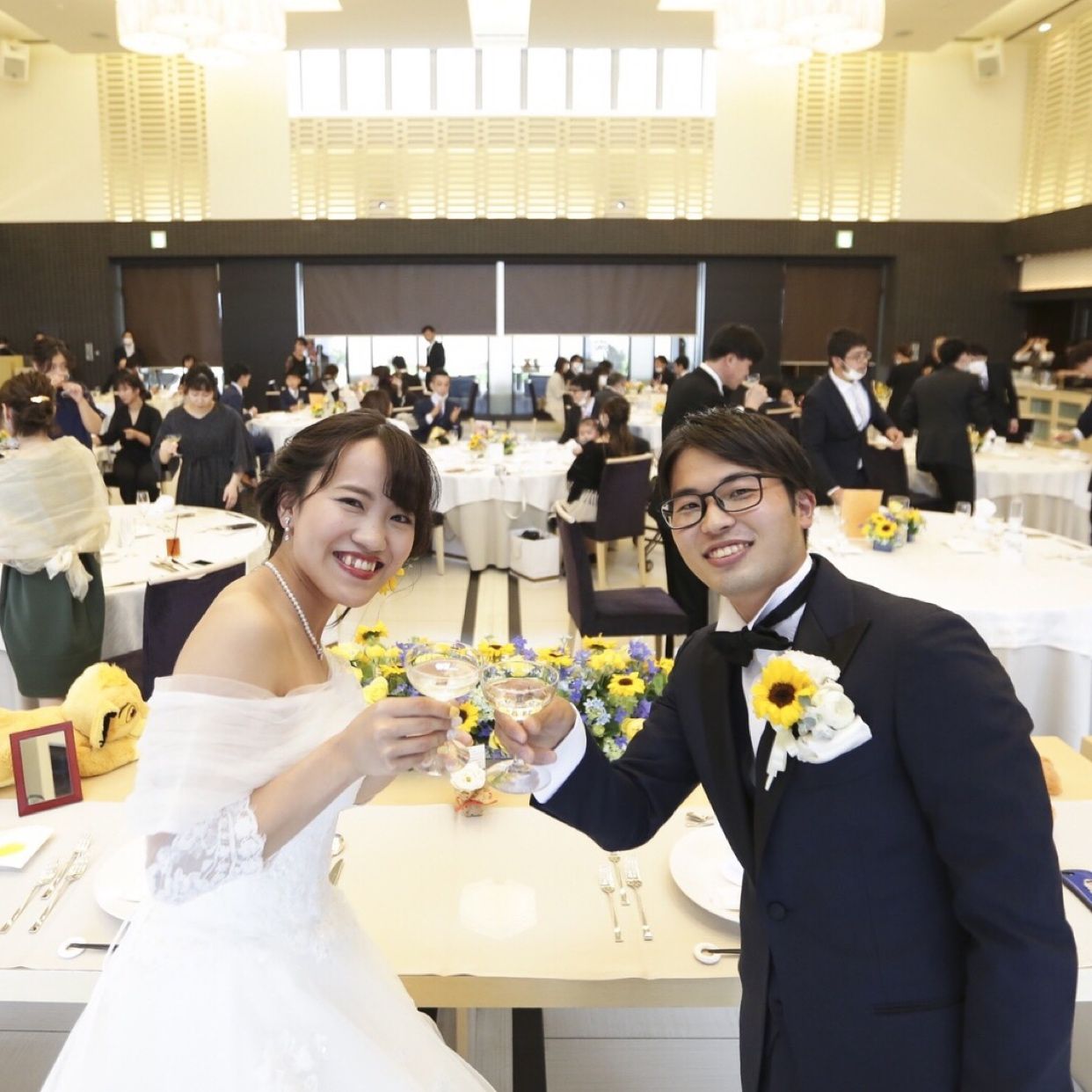 披露宴パーティのカバー写真