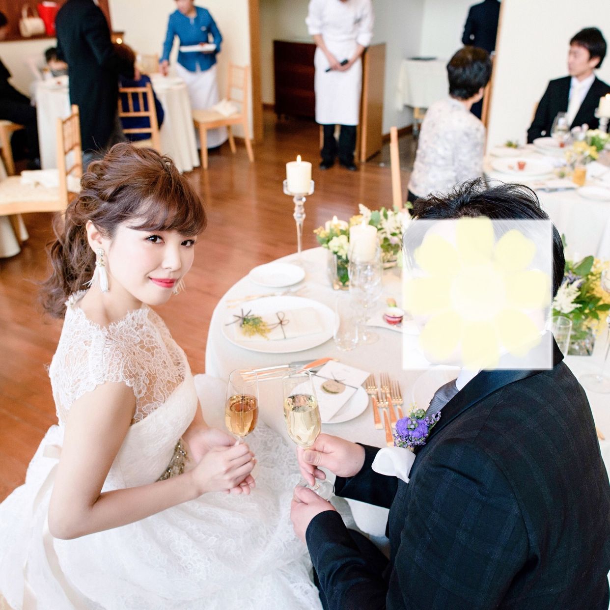 披露宴パーティのカバー写真
