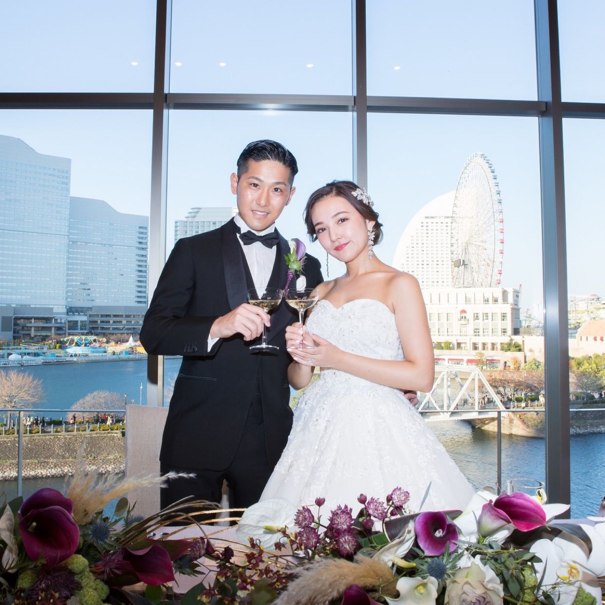 披露宴パーティのカバー写真