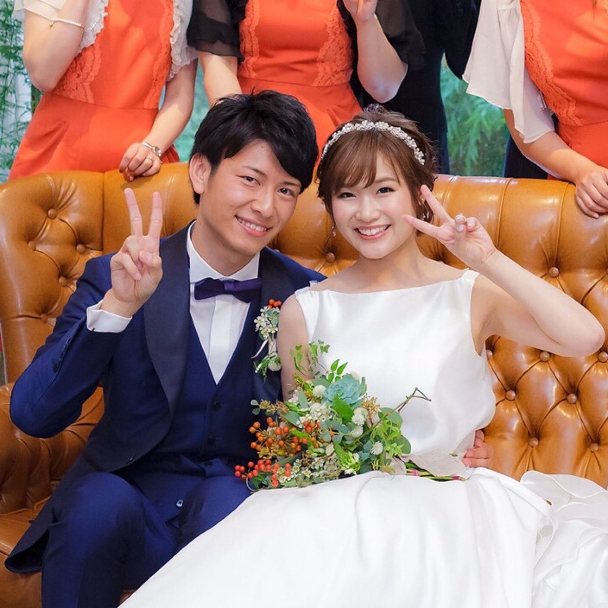 披露宴パーティのカバー写真